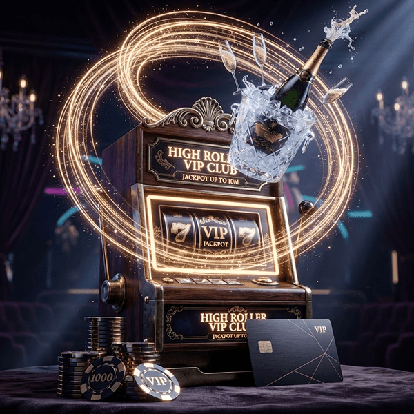 Luxury digital casino interface with premium gaming elements